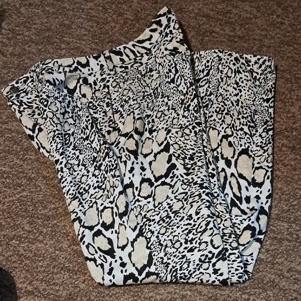 NYDJ Leopard Print Pants